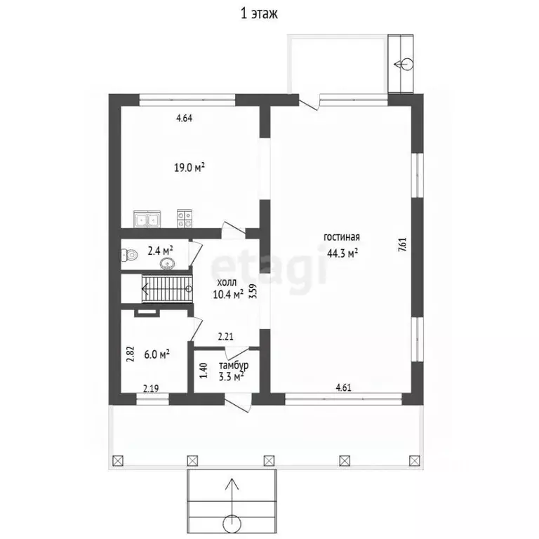 Дом в Московская область, Дмитровский муниципальный округ, с. ... - Фото 1