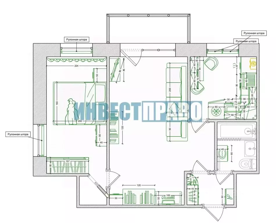 2-к кв. Московская область, Королев Пионерская ул., 14 (41.0 м) - Фото 2