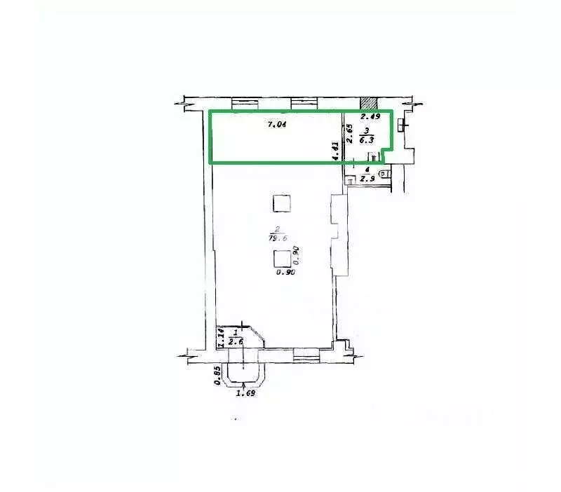 Торговая площадь в Новосибирская область, Новосибирск ул. ... - Фото 1