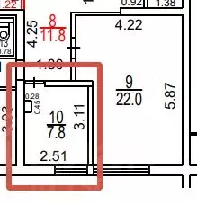 Помещение свободного назначения в Москва Палехская ул., 11К2 (8 м) - Фото 2