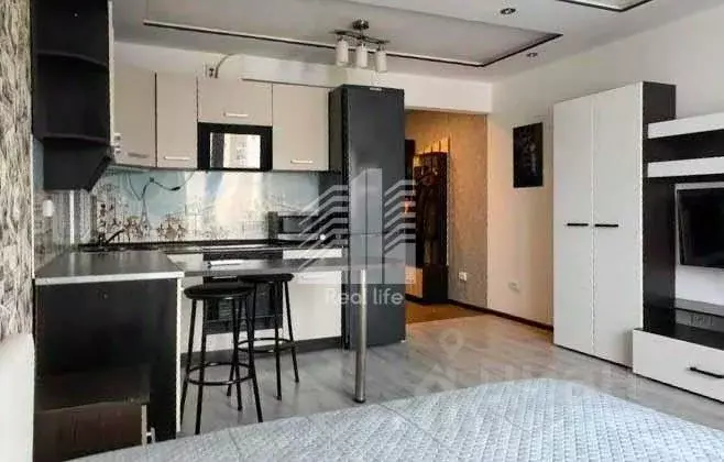 Студия Московская область, Домодедово Южный мкр, ул. Курыжова, 32 ... - Фото 1