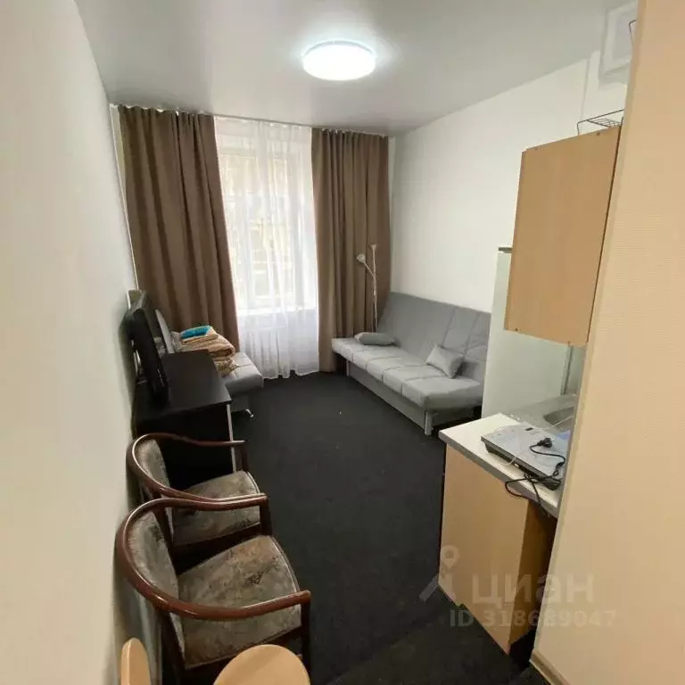 1-к кв. Санкт-Петербург ул. Новостроек, 21/16 (18.0 м) - Фото 1