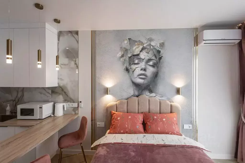 Студия Омская область, Омск ул. Б.Г. Шаронова, 9 (28.0 м) - Фото 1