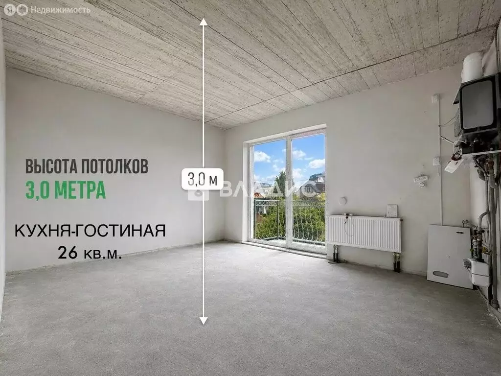 1-комнатная квартира: посёлок Малое Исаково, Калининградская улица, ... - Фото 1