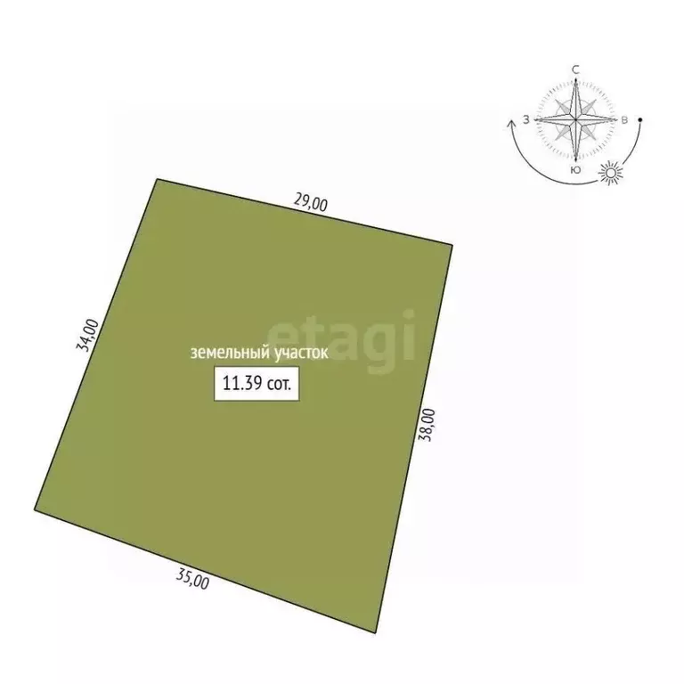 Участок в Амурская область, Благовещенск  (11.39 сот.) - Фото 1
