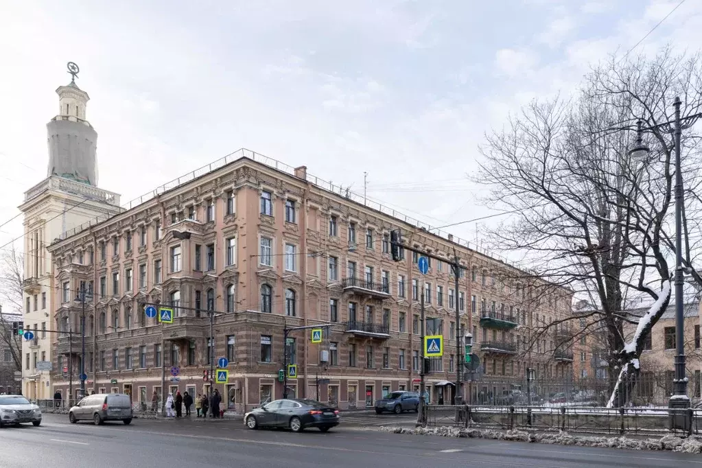 3-к кв. Санкт-Петербург 4-я Красноармейская ул., 2/35 (92.8 м) - Фото 1