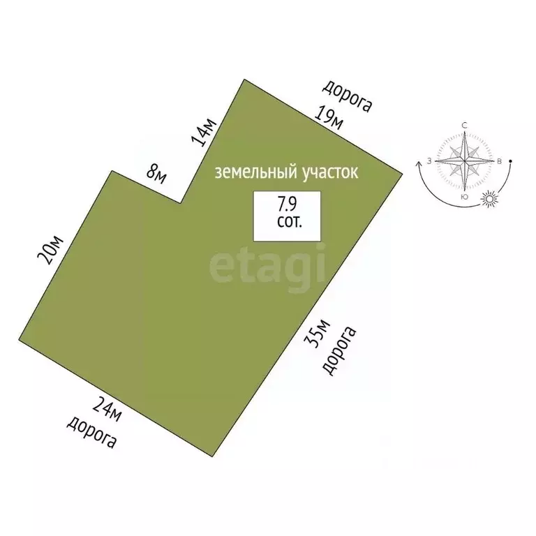 Участок в Башкортостан, Стерлитамакский район, Наумовский сельсовет, ... - Фото 2