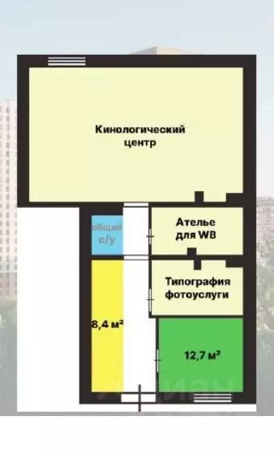 Помещение свободного назначения в Московская область, Люберцы ул. 8 ... - Фото 1