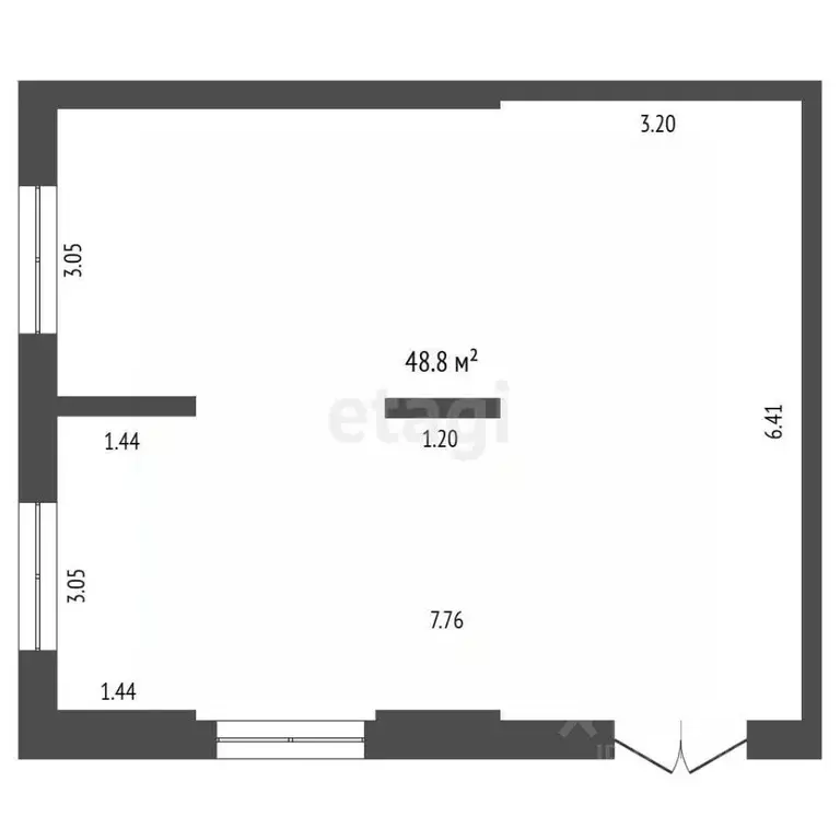 Помещение свободного назначения в Тюменская область, Тюмень ул. ... - Фото 2