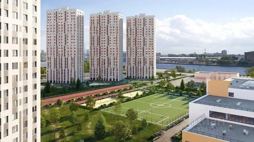 Помещение свободного назначения в Санкт-Петербург Октябрьская наб., ... - Фото 2