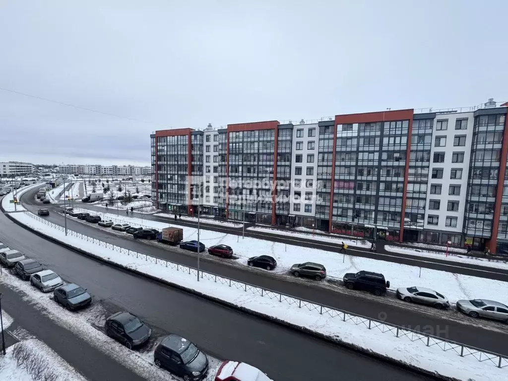 Студия Санкт-Петербург ул. Генерала Кравченко, 7к3 (29.2 м) - Фото 1