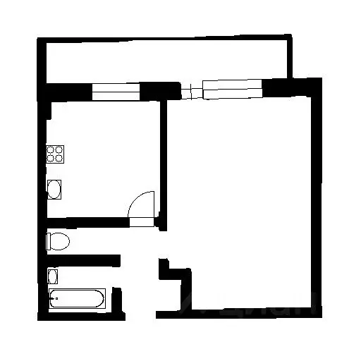 1-к кв. Московская область, Химки ул. Панфилова, 4 (38.8 м) - Фото 2