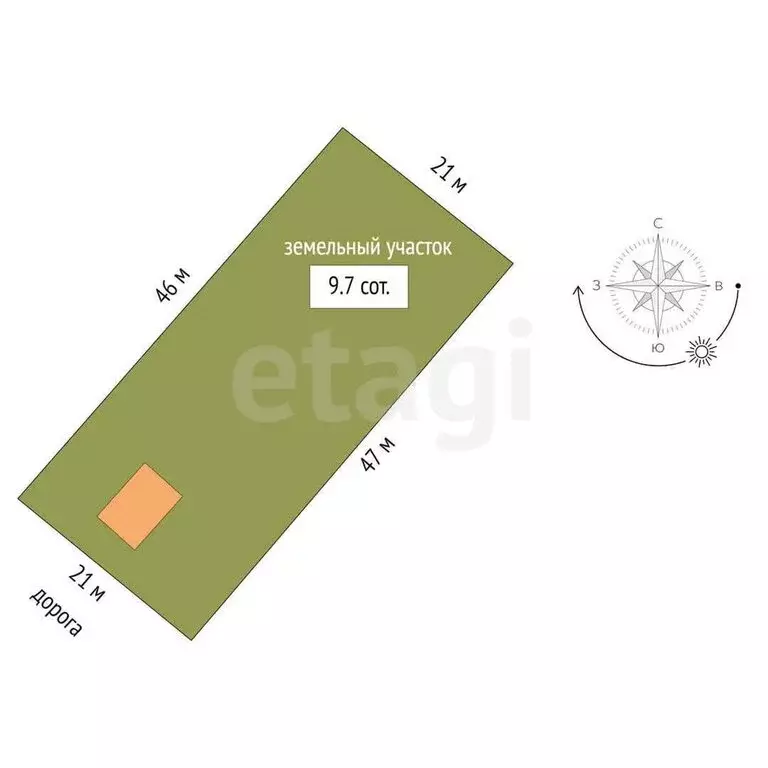 Участок в Тукаевский район, Малошильнинское сельское поселение, ДНТ ... - Фото 1