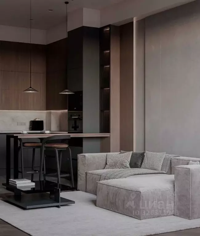 1-к кв. Ростовская область, Ростов-на-Дону бул. Авиаторов (40.8 м) - Фото 2