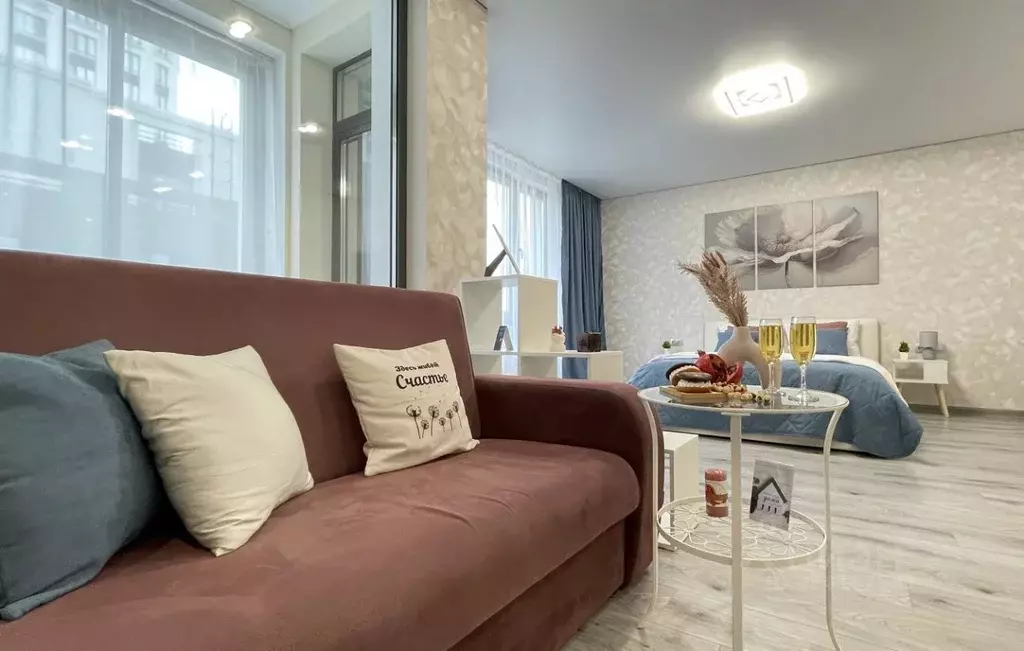 1-к кв. Татарстан, Казань ул. Алексея Козина, 2 (50.0 м) - Фото 2