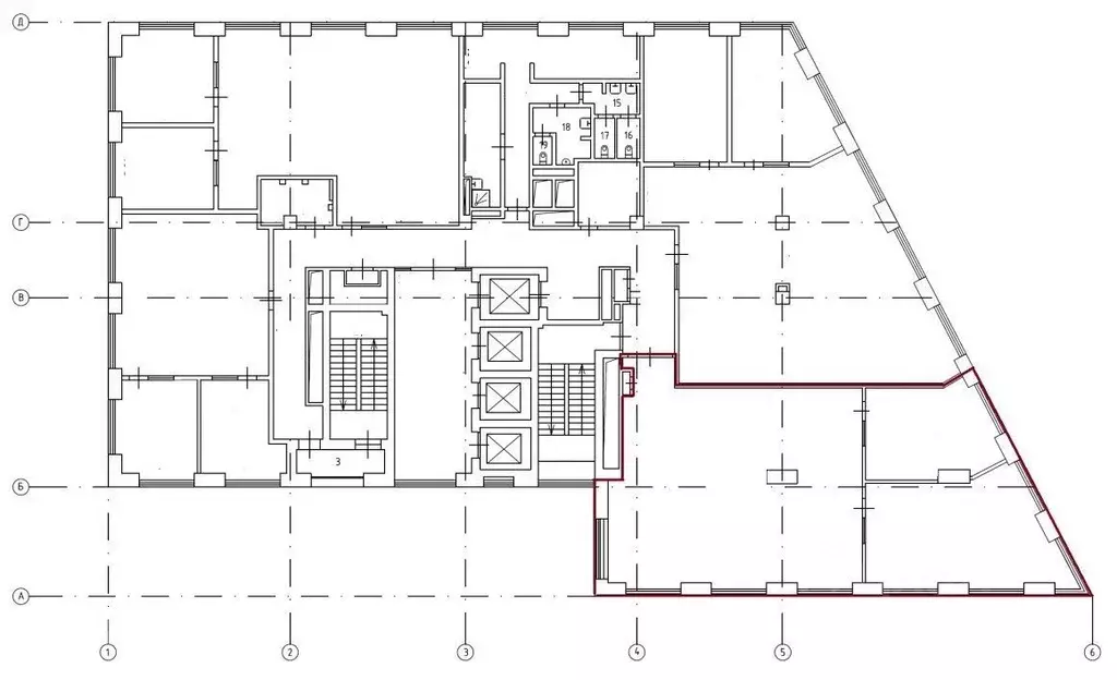 Офис в Москва ул. Можайский Вал, 8кС (1008 м) - Фото 2