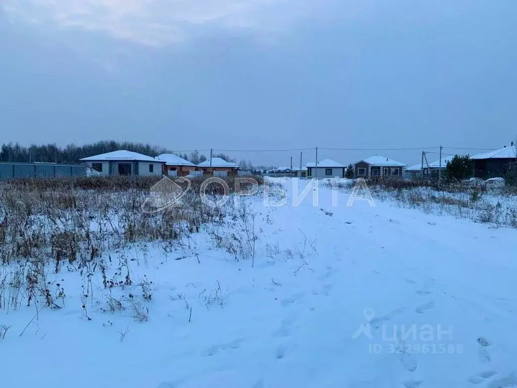 Участок в Тюменская область, Тюменский муниципальный округ, с. ... - Фото 1