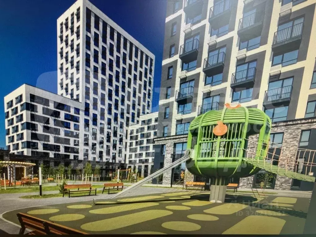 Студия Тюменская область, Тюмень ул. Ветеранов Труда, 36к1 (21.5 м) - Фото 1