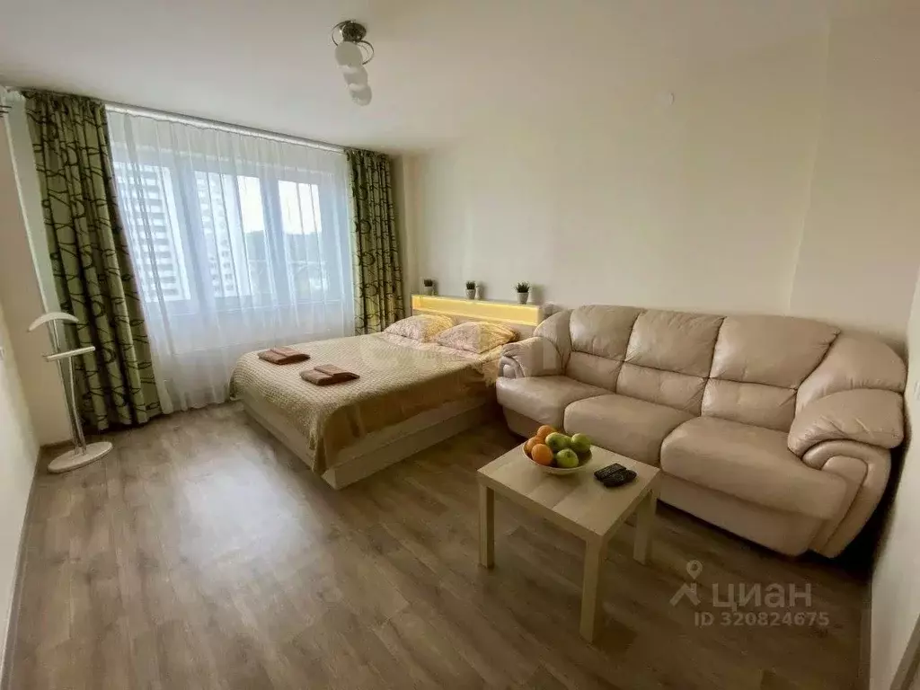 1-к кв. Нижегородская область, Нижний Новгород ул. Окская, 2 (37.7 м) - Фото 0