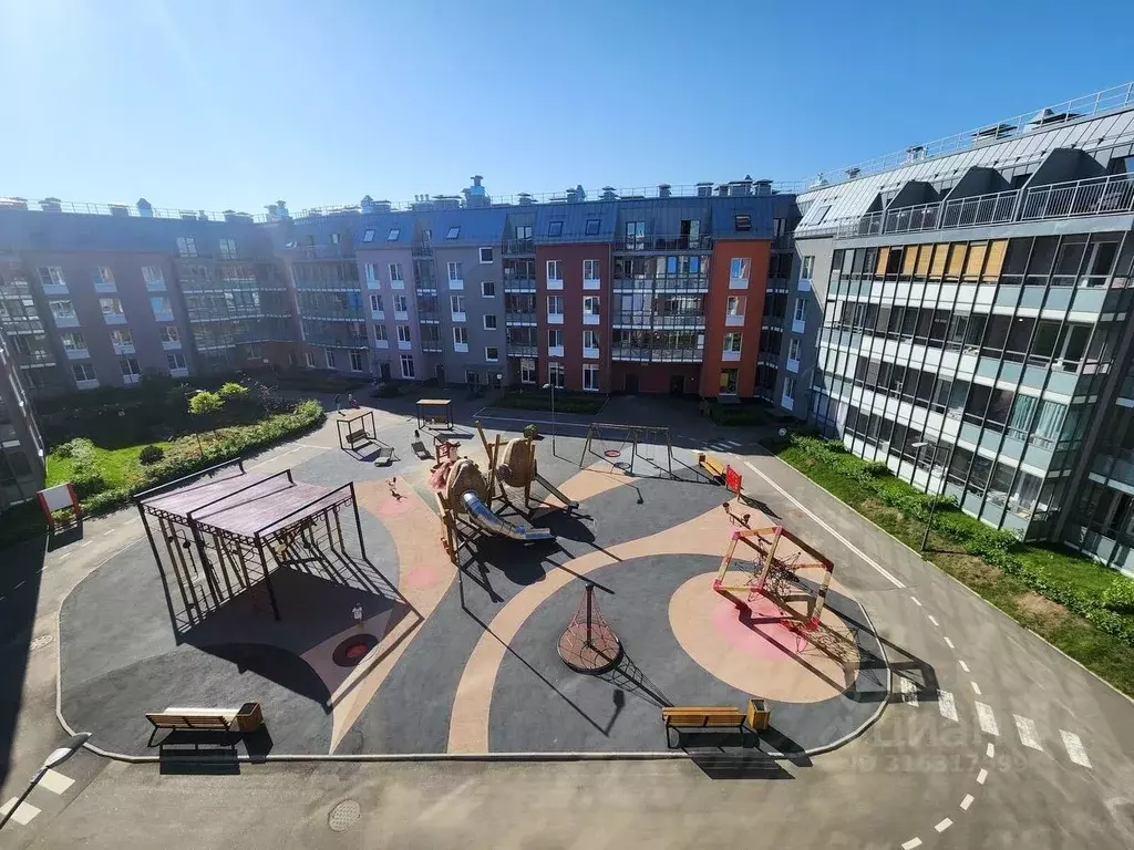 Студия Санкт-Петербург ул. Меридианная, 8 (24.0 м) - Фото 1