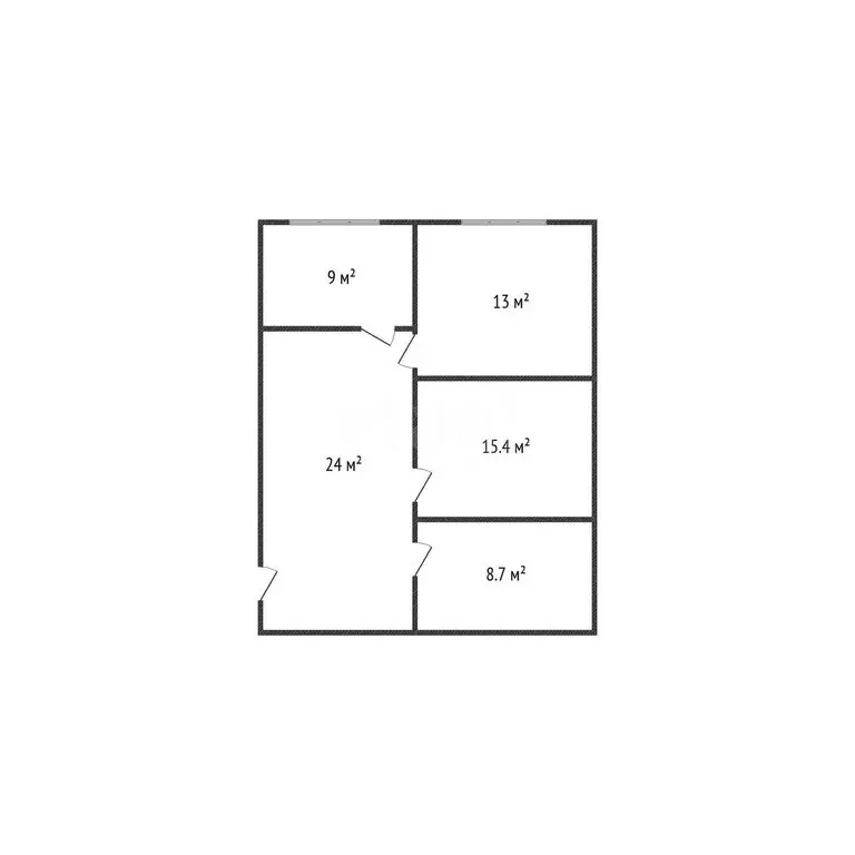 2-комнатная квартира: Махачкала, улица Даниялова, 62 (74 м) - Фото 1