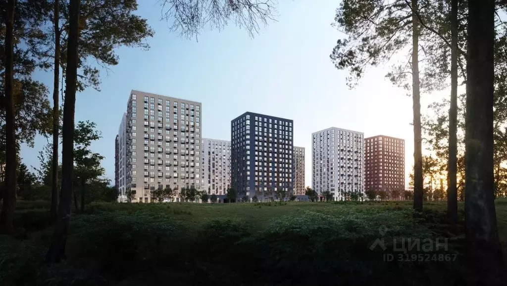 Студия Москва № 123 кв-л,  (21.3 м) - Фото 1