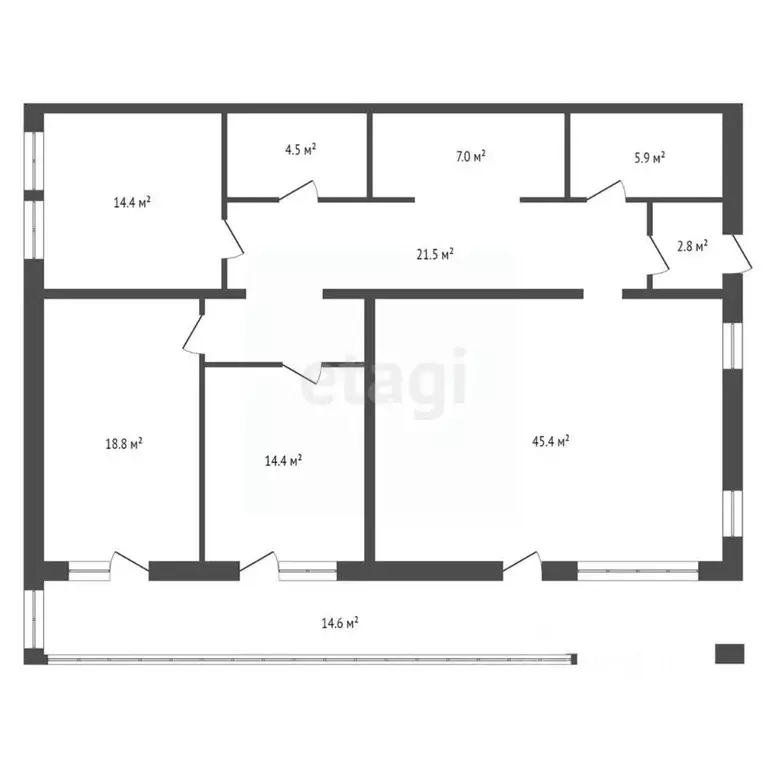 Торговая площадь в Красноярский край, Красноярск Туристская ул., 126 ... - Фото 1