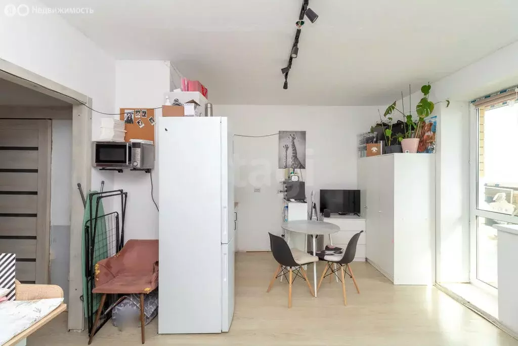Квартира-студия: Тюмень, Газопромысловая улица, 8 (28.4 м) - Фото 1