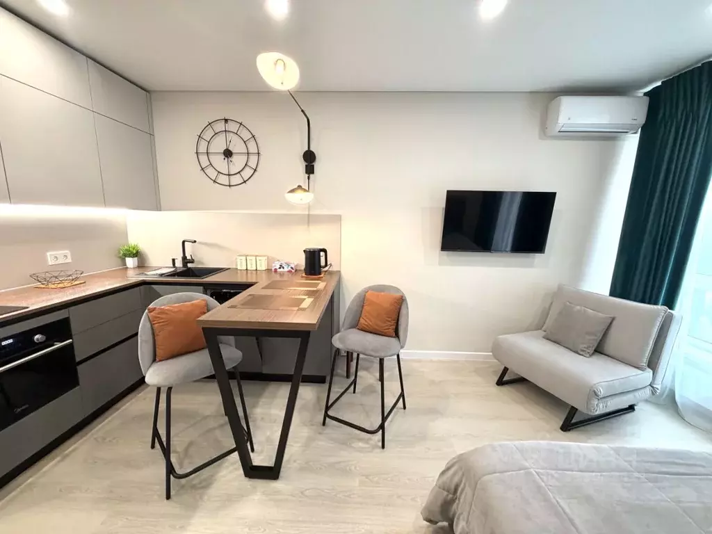 Студия Москва ул. Летчика Осканова, 6 (26.2 м) - Фото 1