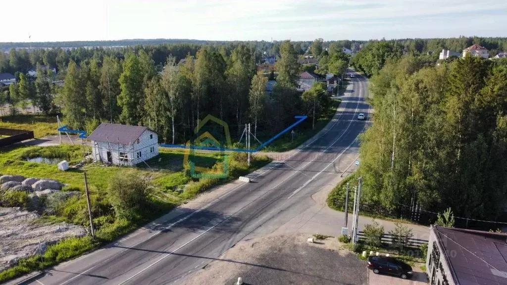 Участок в Ленинградская область, Всеволожский район, Агалатовское ... - Фото 1