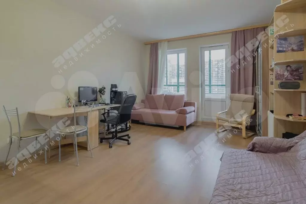 Квартира-студия, 30 м, 9/23 эт. - Фото 1