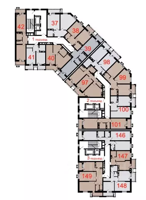2-к кв. Ставропольский край, Пятигорск Скачки мкр,  (63.95 м) - Фото 2