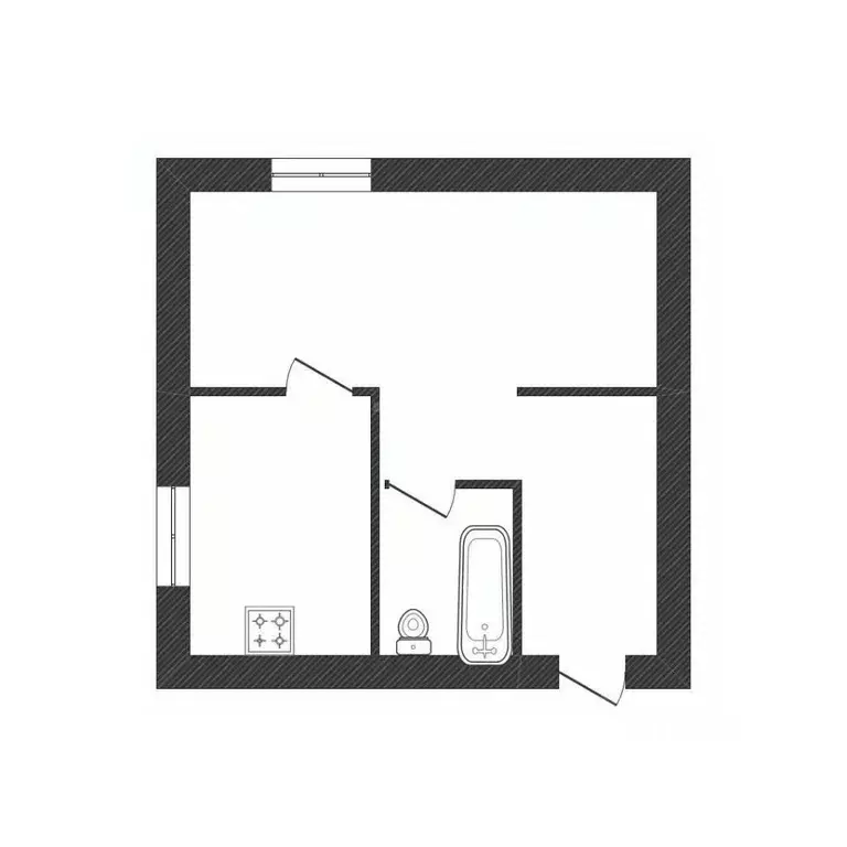 1-к кв. Ленинградская область, Волхов просп. Державина, 48 (30.3 м) - Фото 1