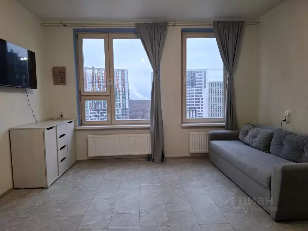 Студия Москва пос. Коммунарка, ул. Бачуринская, 11 (27.0 м) - Фото 0