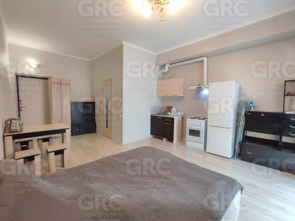 Студия Краснодарский край, Сочи ул. Яна Фабрициуса, 2/28А (33.0 м) - Фото 1