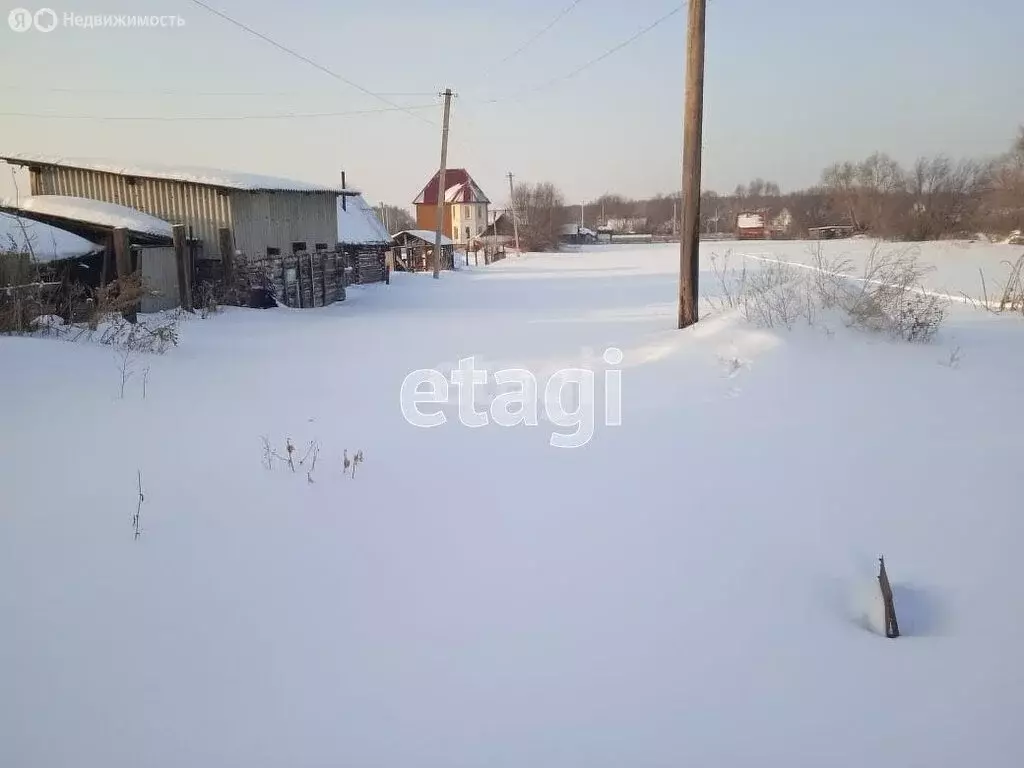 Участок в село Криводановка, Октябрьская улица (15 м) - Фото 0