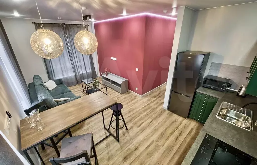 2-к. квартира, 46 м, 2/8 эт. - Фото 1