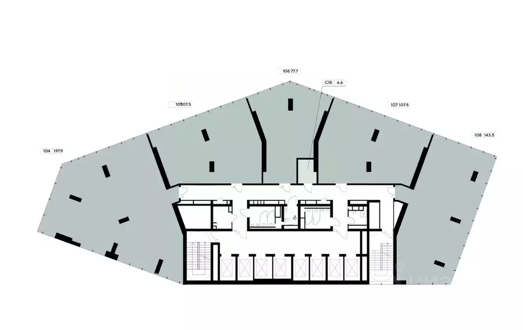 Офис в Москва Ярцевская ул., 21с2 (108 м) - Фото 1