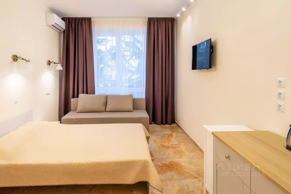 Комната Крым, Ялта муниципальный округ, Кореиз пгт ш. Алупкинское, 15А ... - Фото 1