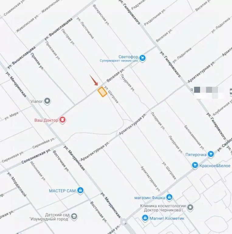 Участок в Тамбовская область, Тамбов Веселая ул., 64 (10.0 сот.) - Фото 2