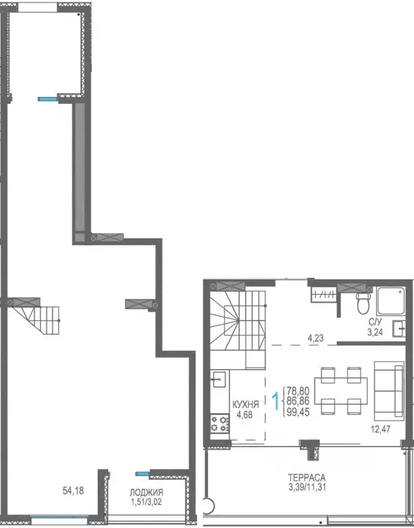 Студия Крым, Сакский район, Лесновское с/пос, с. Прибрежное ул. ... - Фото 1