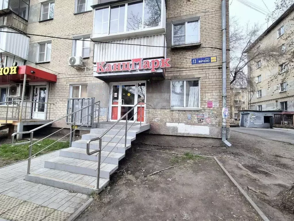Торговая площадь в Челябинская область, Челябинск ул. Марченко, 13 (75 ... - Фото 1