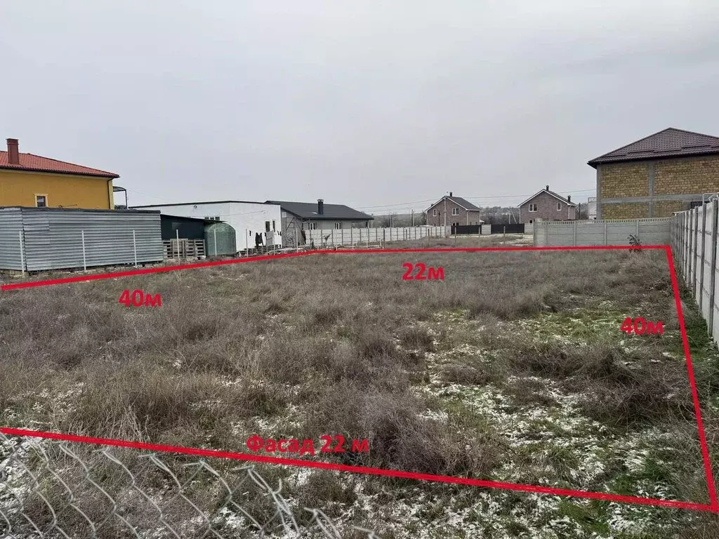 Участок в Севастополь с. Осипенко, ул. Камская (9.0 сот.) - Фото 1