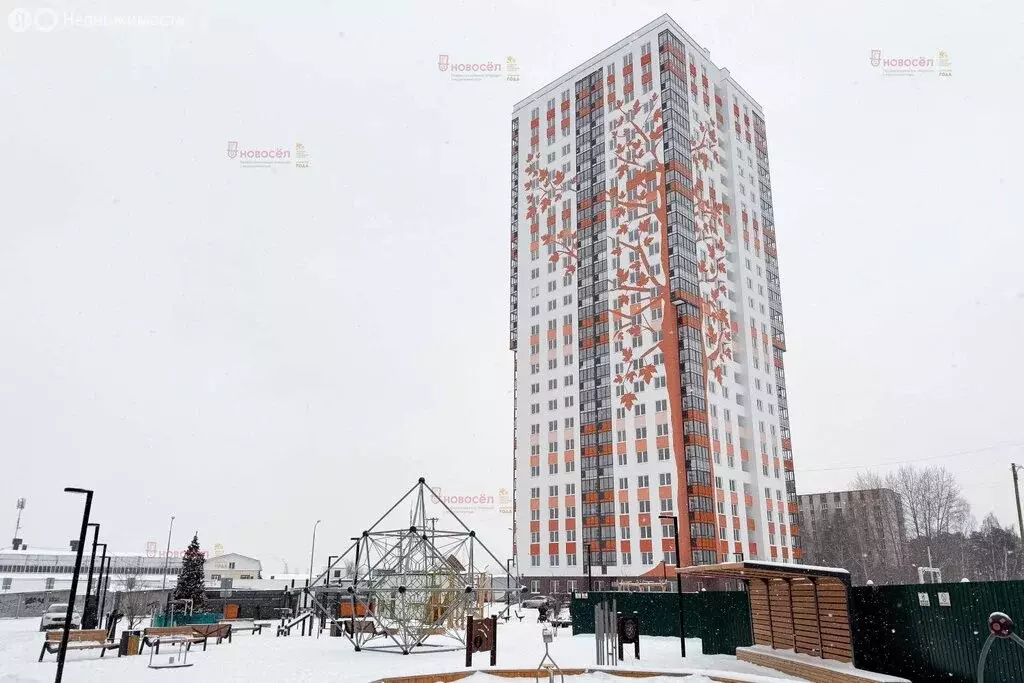 Квартира-студия: Екатеринбург, 2-я Новосибирская улица, 12А (26.4 м) - Фото 2