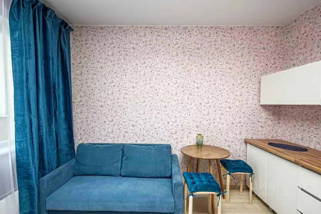 Студия Новосибирская область, Новосибирск ул. Одоевского, 1/8 (21.2 м) - Фото 2