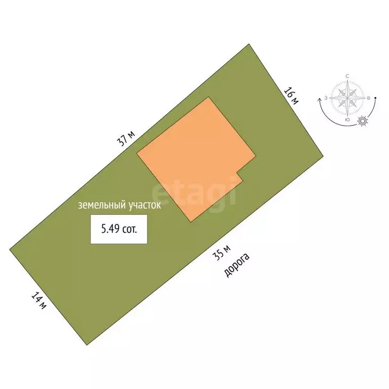 Дом в Севастополь, Балаклавский муниципальный округ, садоводческое ... - Фото 1