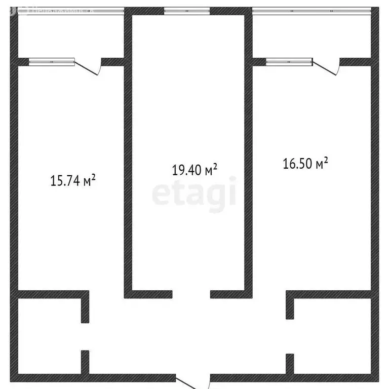 3-комнатная квартира: Обнинск, Долгининская улица, 8 (68 м) - Фото 0