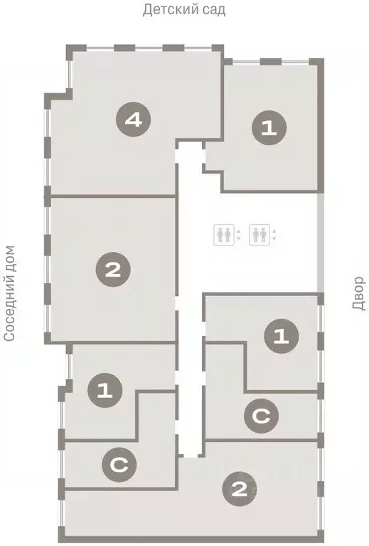 1-к кв. Свердловская область, Екатеринбург пер. Торфяной, 4 (44.0 м) - Фото 2