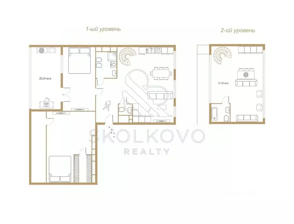 6-к кв. Москва Поварская ул., 8/1к1 (212.3 м) - Фото 1