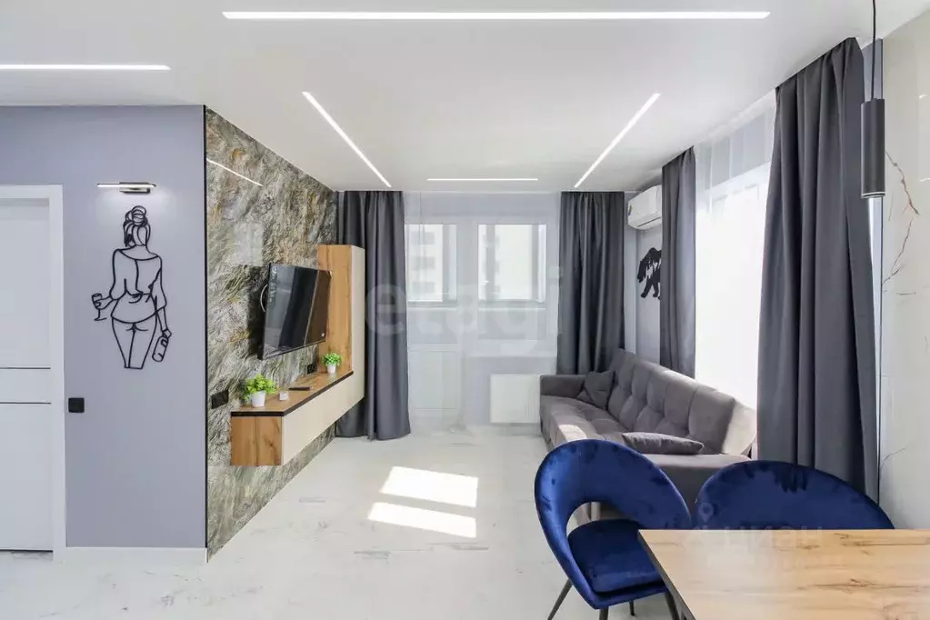 1-к кв. Тюменская область, Тюмень ул. Тальниковая, 5 (40.0 м) - Фото 1